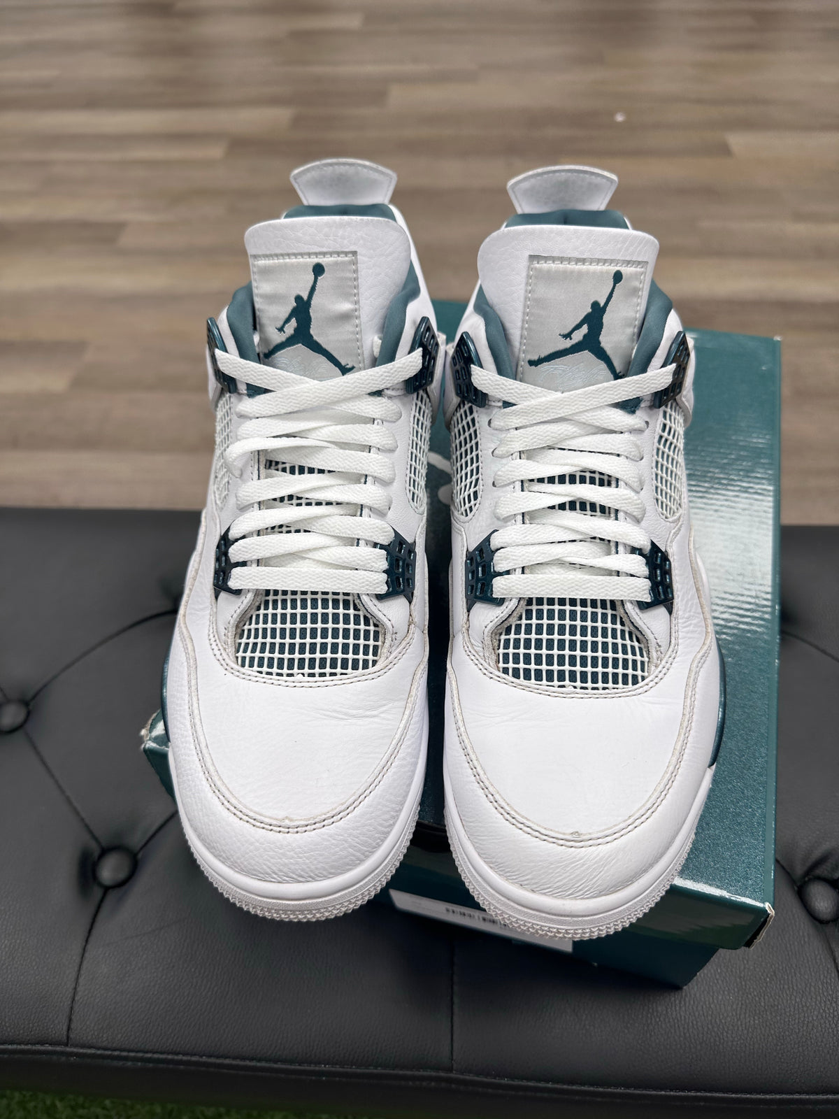 Jordan 4 Retro Oxidized Green