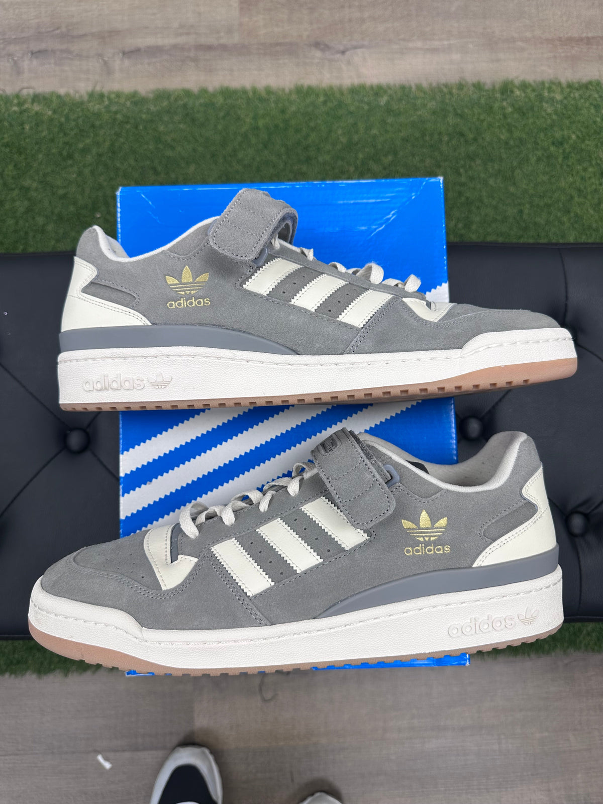 adidas Forum Low Charcoal Solid Grey Gum