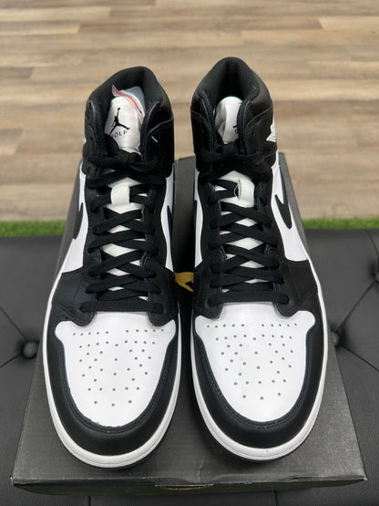 Jordan 1 Retro High Golf Black White - Size 12