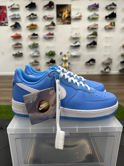 Nike Air Force 1 Low '07 Retro Color of the Month University Blue - Size 11.5 (NO BOX)