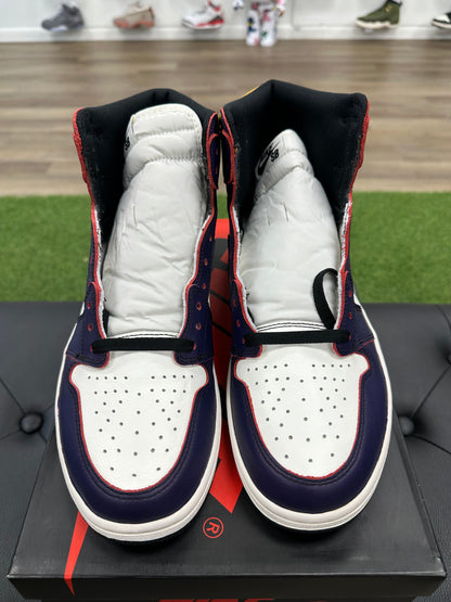 Jordan 1 Retro High OG Defiant SB LA to Chicago - Size 12