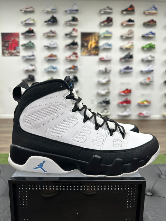 Jordan 9 Retro University Blue - Mens (U10.5)