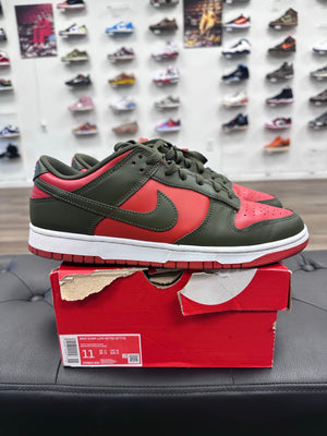 Nike Dunk Low Mystic Red Cargo Khaki
