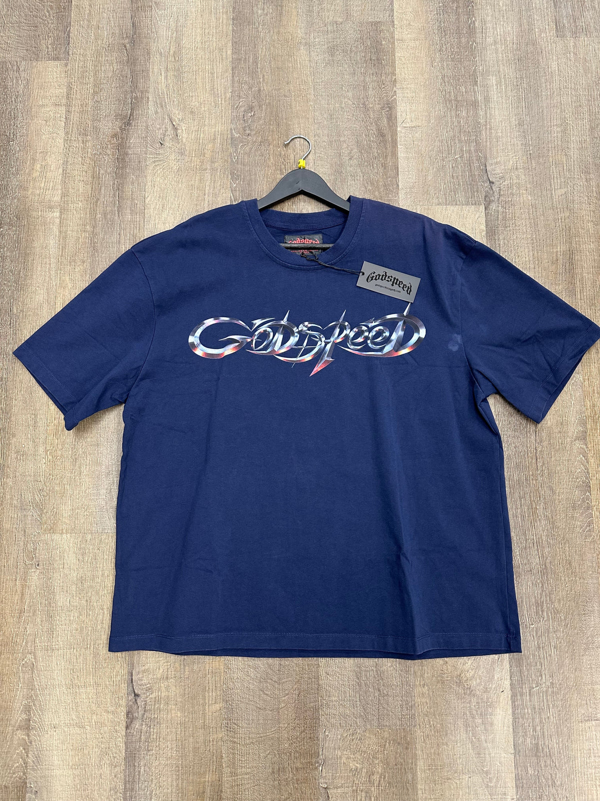 Godspeed New Age Logo T-shirt Navy