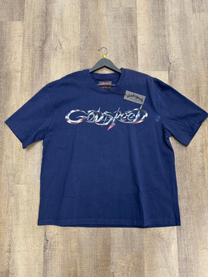 Godspeed New Age Logo T-shirt Navy