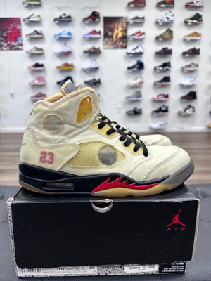 Jordan 5 Retro Off-White Sail - Size 10.5 (U)