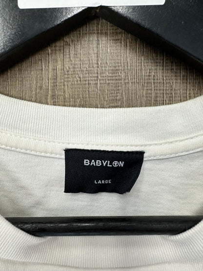 Babylon Off-White T-Shirt White - Size Large