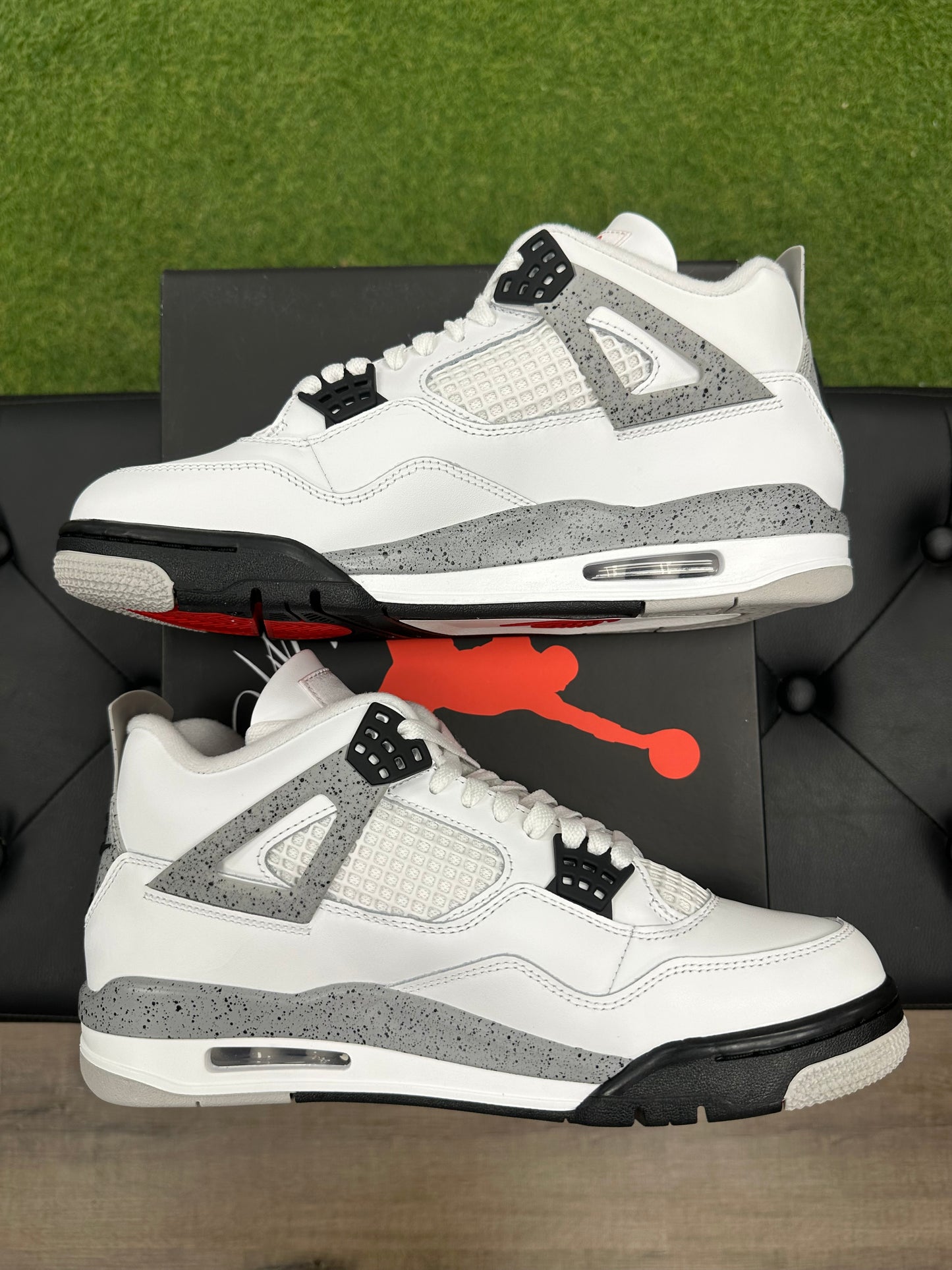 Jordan 4 Retro White Cement (2025) - Size 10