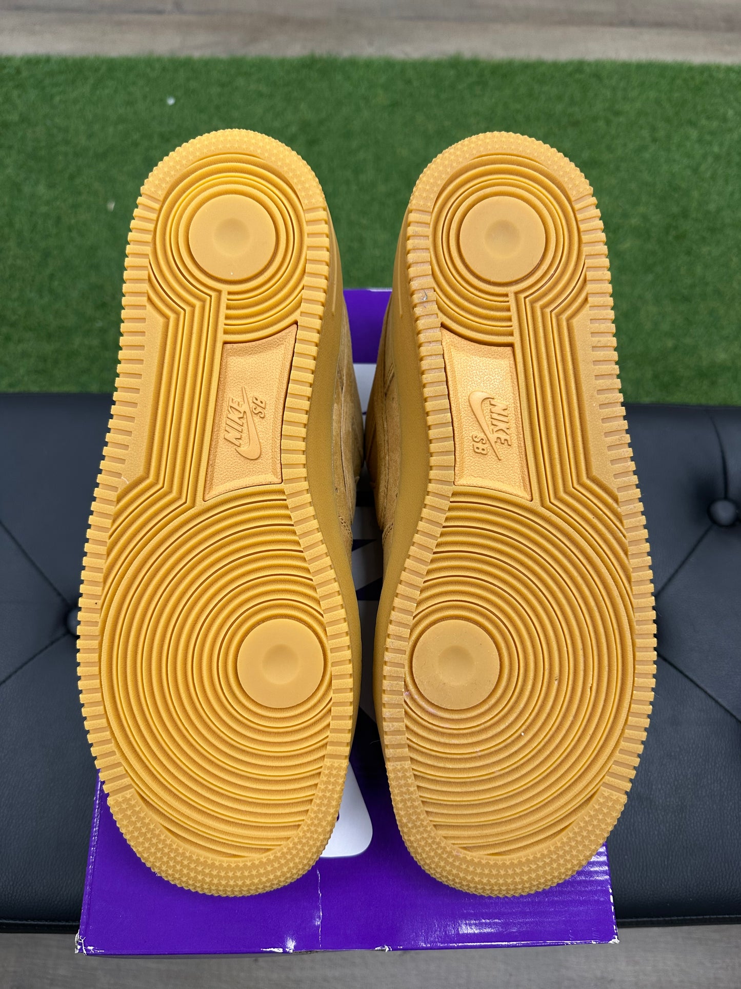 Nike Air Force 1 Low SB Flax - Size 12