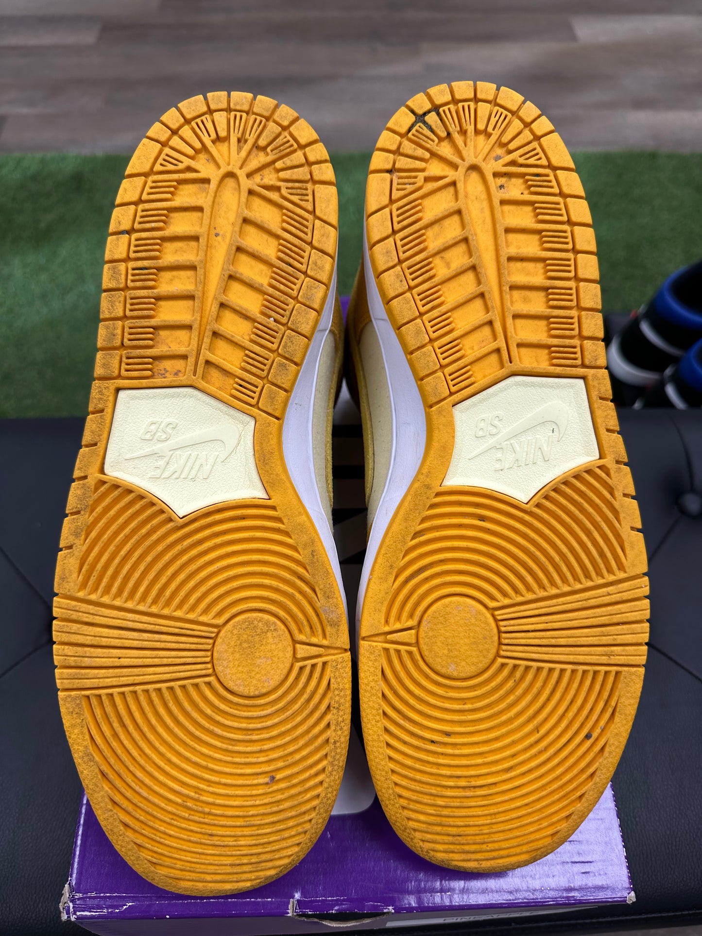 Nike SB Dunk High Pineapple - Size 12 (U)