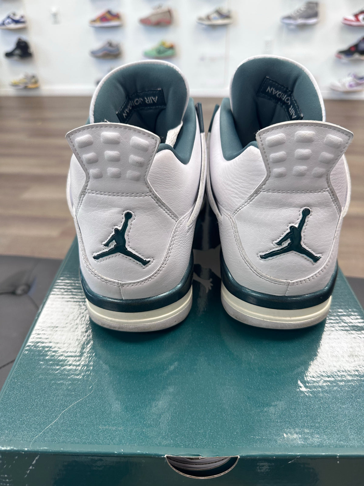 Jordan 4 Retro Oxidized Green