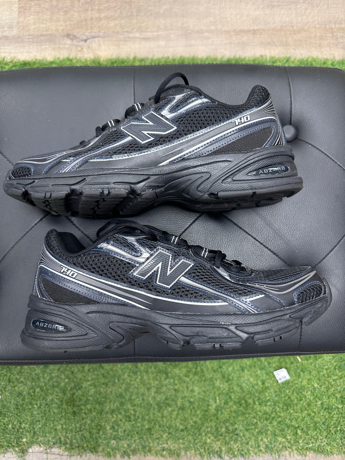 New Balance 740v2 Black Grey Silver