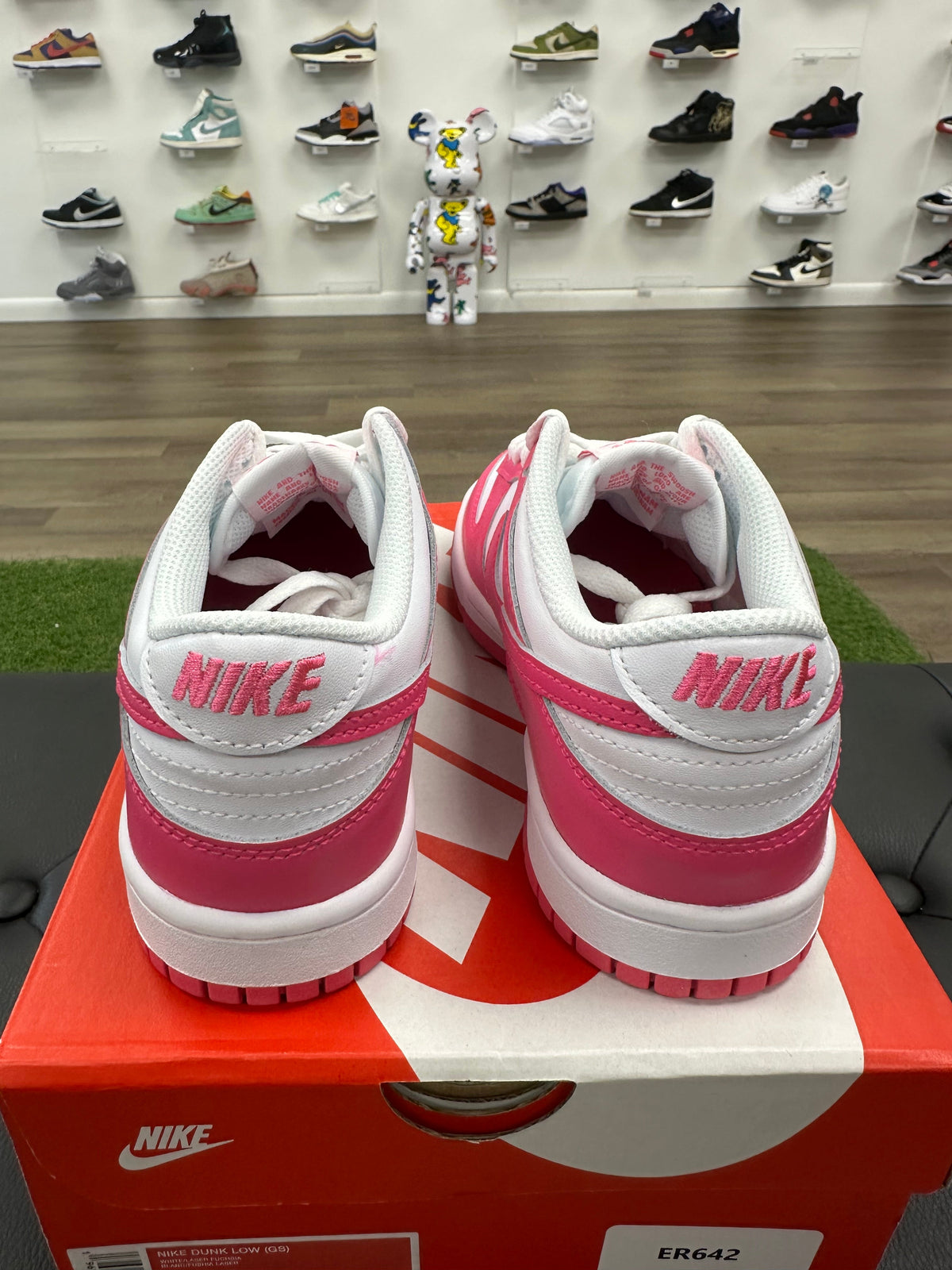 Nike Dunk Low Laser Fuchsia (GS)