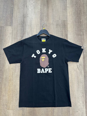 BAPE City Tokyo College Tee (SS23) Black