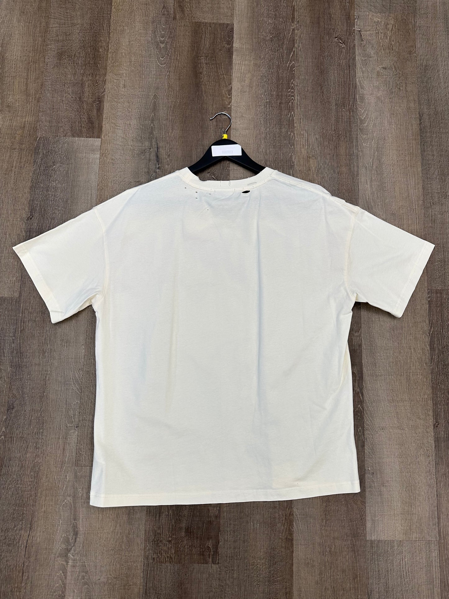 Vale Forever All Dogs Go To Heaven Tee Cream - Size XL