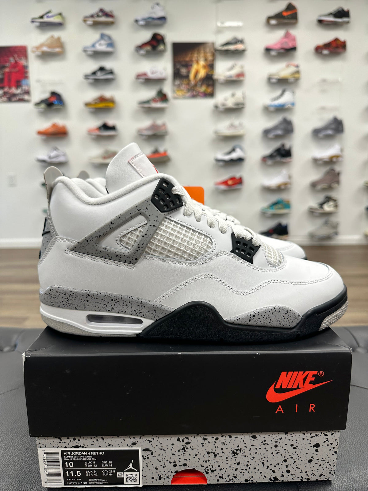 Jordan 4 Retro White Cement (2025)