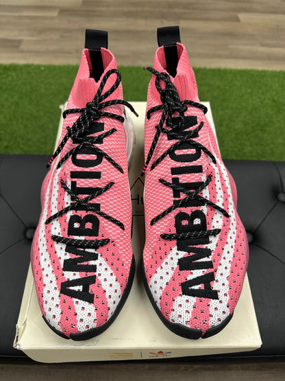 adidas Crazy BYW LVL X Pharrell Ambition Pink - Size 12 (U)