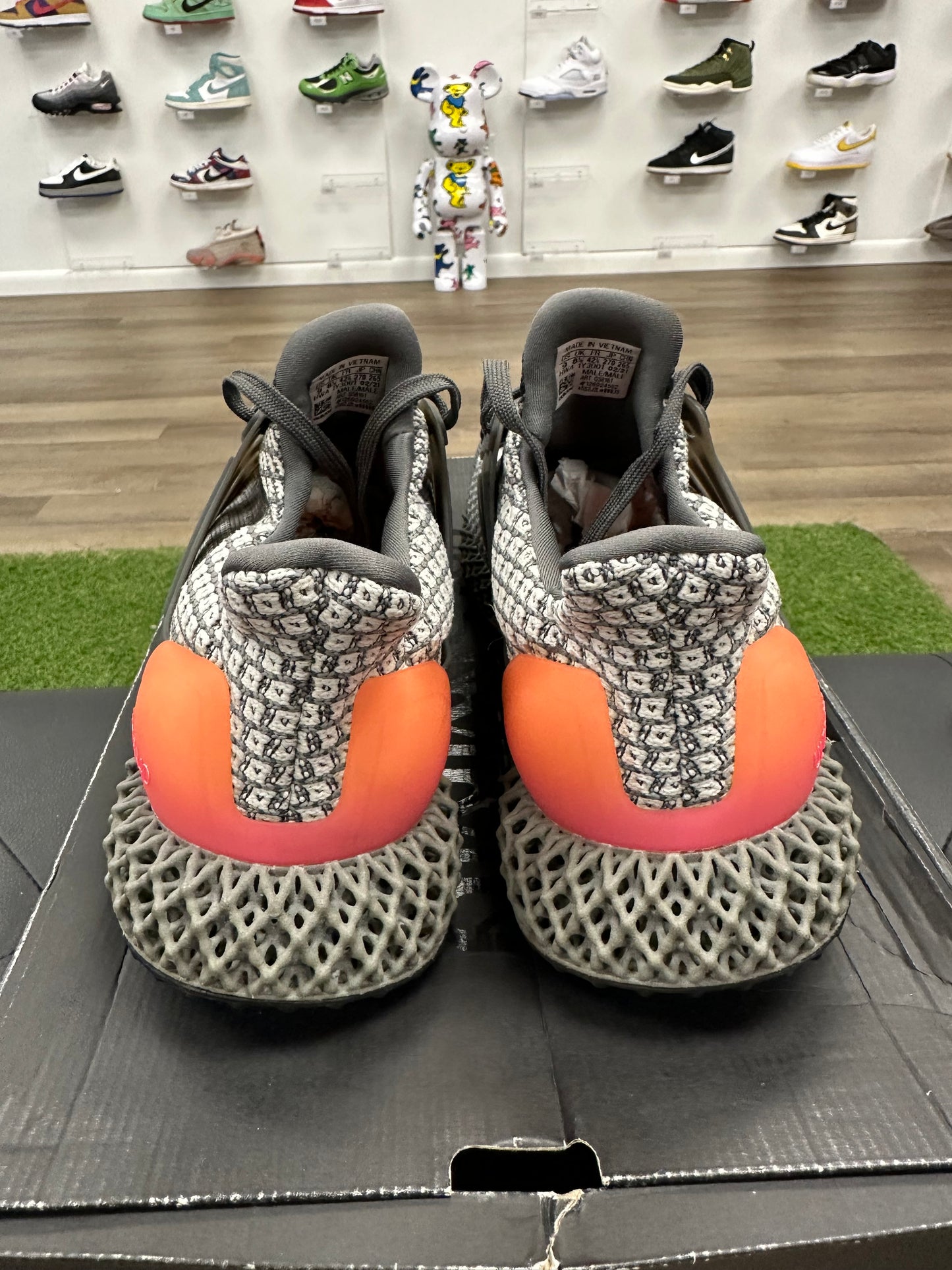 adidas Ultra 4D 5.0 Grey Five - Size 9 (U)