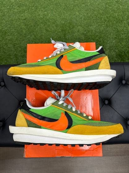 Nike LD Waffle sacai Green Gusto - Size 12 (U)