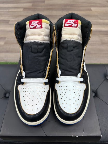 Jordan 1 Retro High OG SP Fragment x Union LA Varsity Red Sport Royal - Size 11