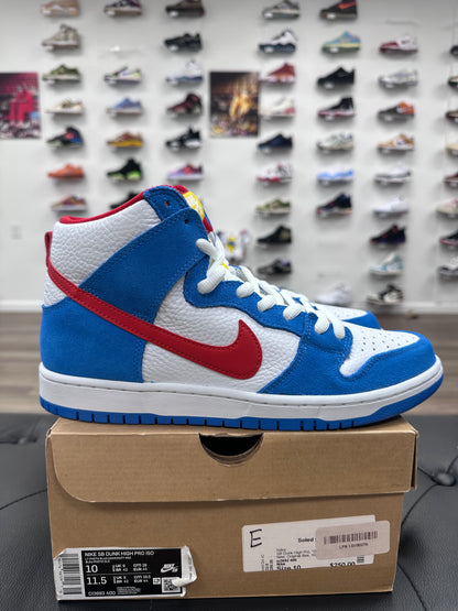 Nike SB Dunk High Doraemon - Size 10