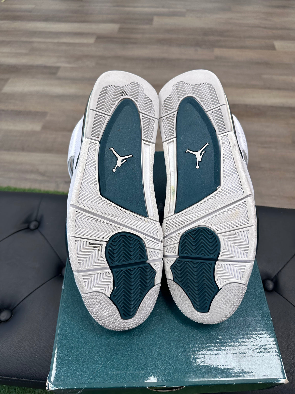 Jordan 4 Retro Oxidized Green