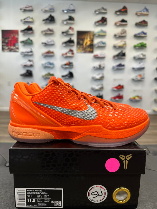 Nike Kobe 6 Protro Total Orange - Mens (U10)