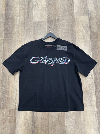 Godspeed New Age Logo T-shirt Black - Size Large
