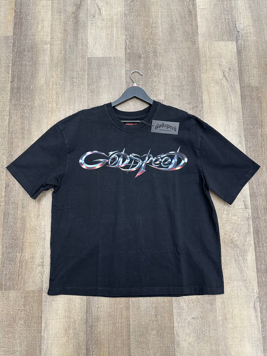 Godspeed New Age Logo T-shirt Black - Size Large