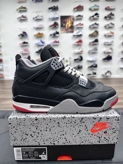 Jordan 4 Retro Bred Reimagined - Size 12 (U)