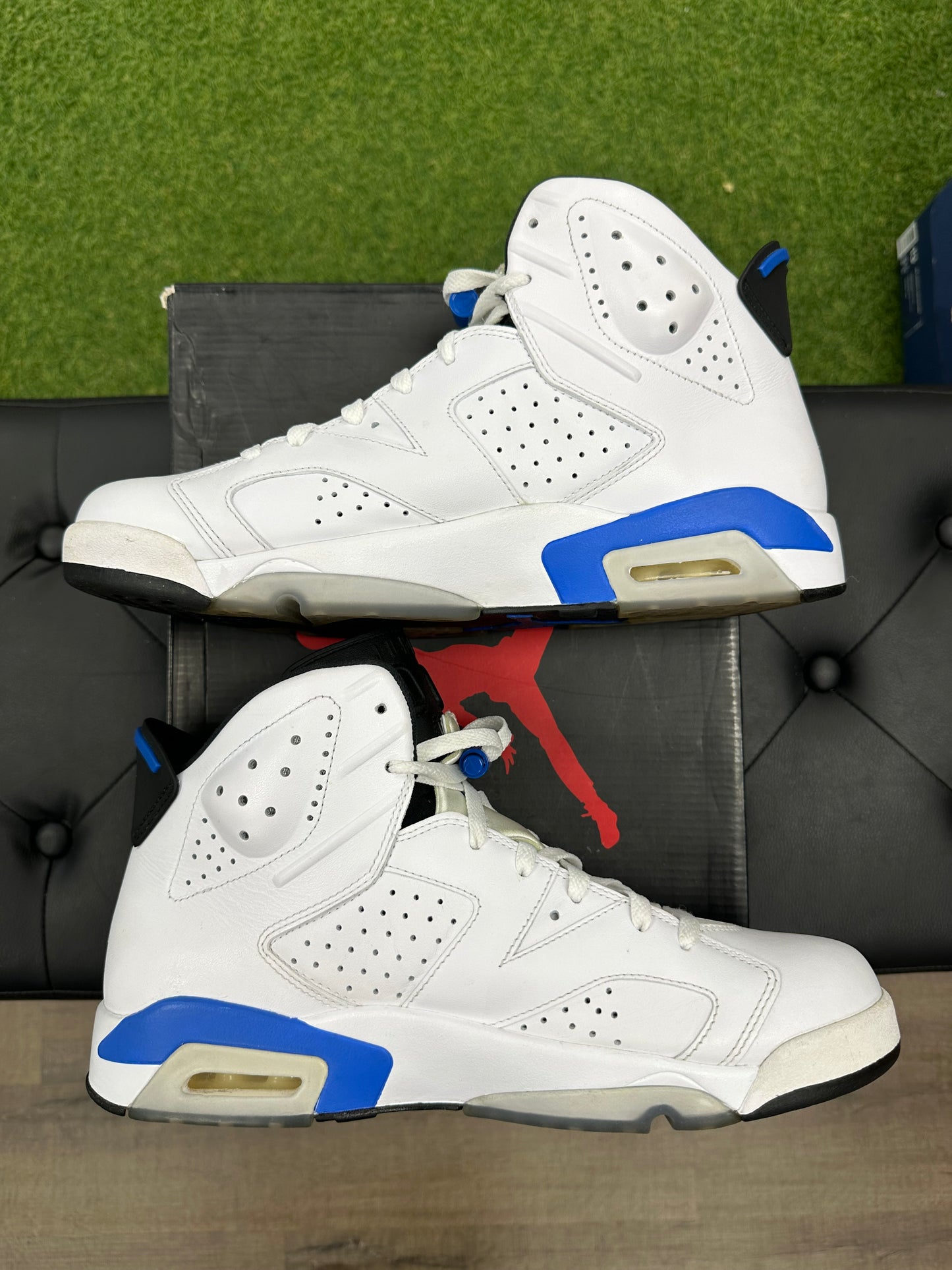 Jordan 6 Retro Sport Blue (2014) - Size 11.5 (U)