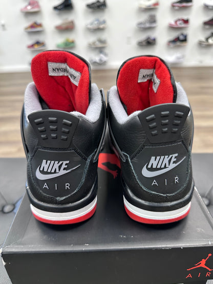 Jordan 4 Retro Bred (2019) (GS) - Size 5Y (U)
