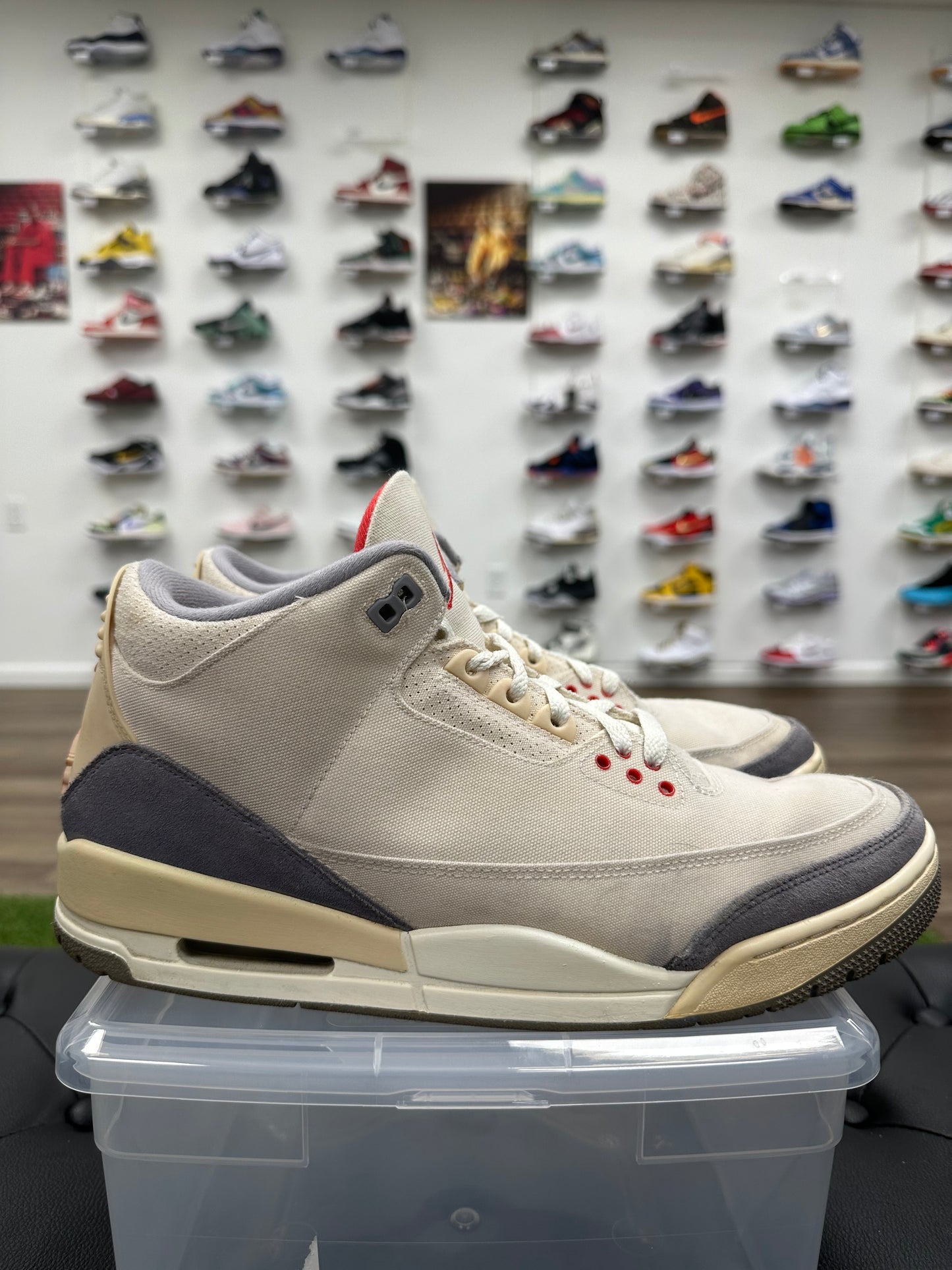 Jordan 3 Retro Muslin - Mens (U12)