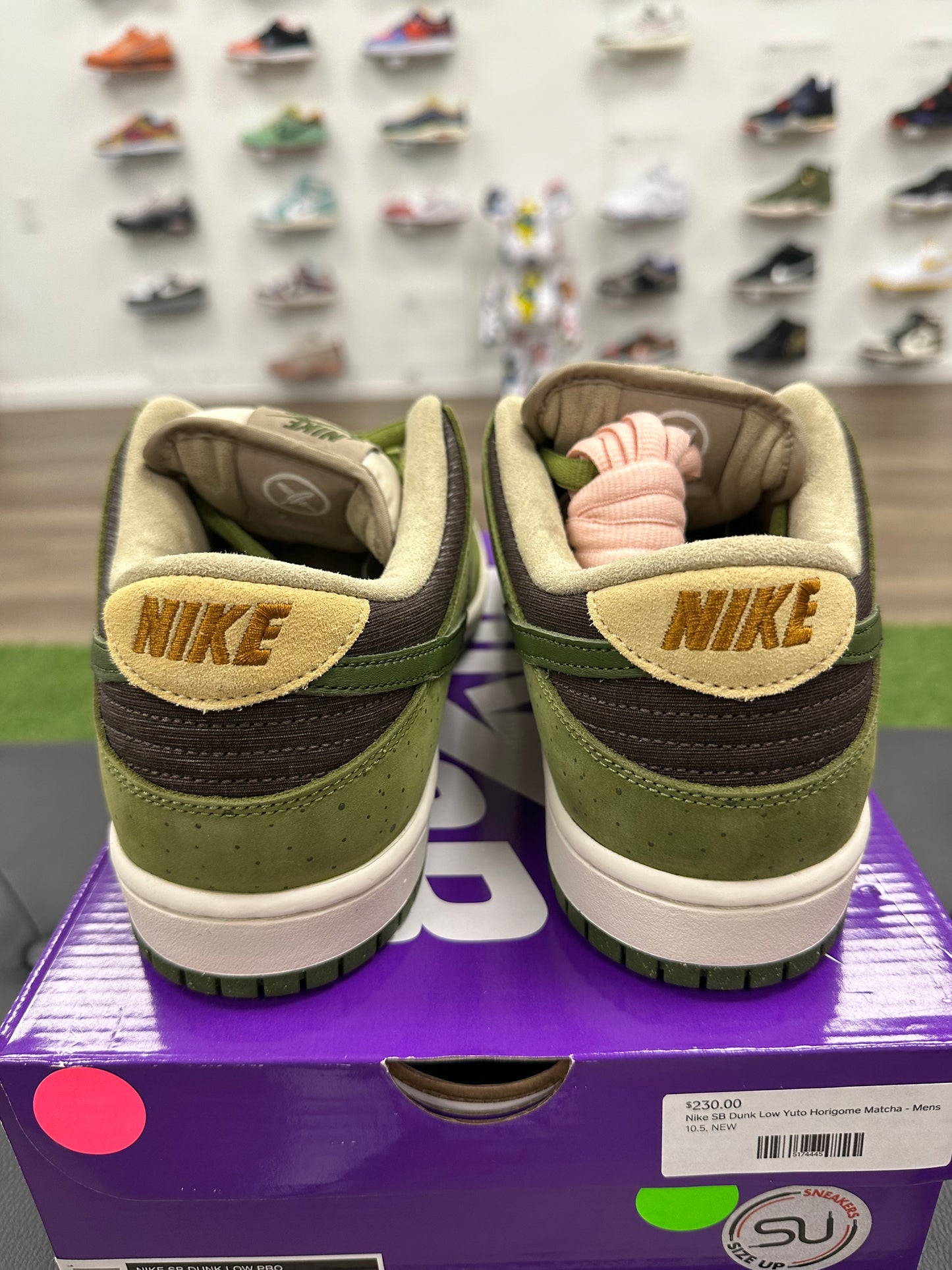 Nike SB Dunk Low Yuto Horigome Matcha - Size 10.5