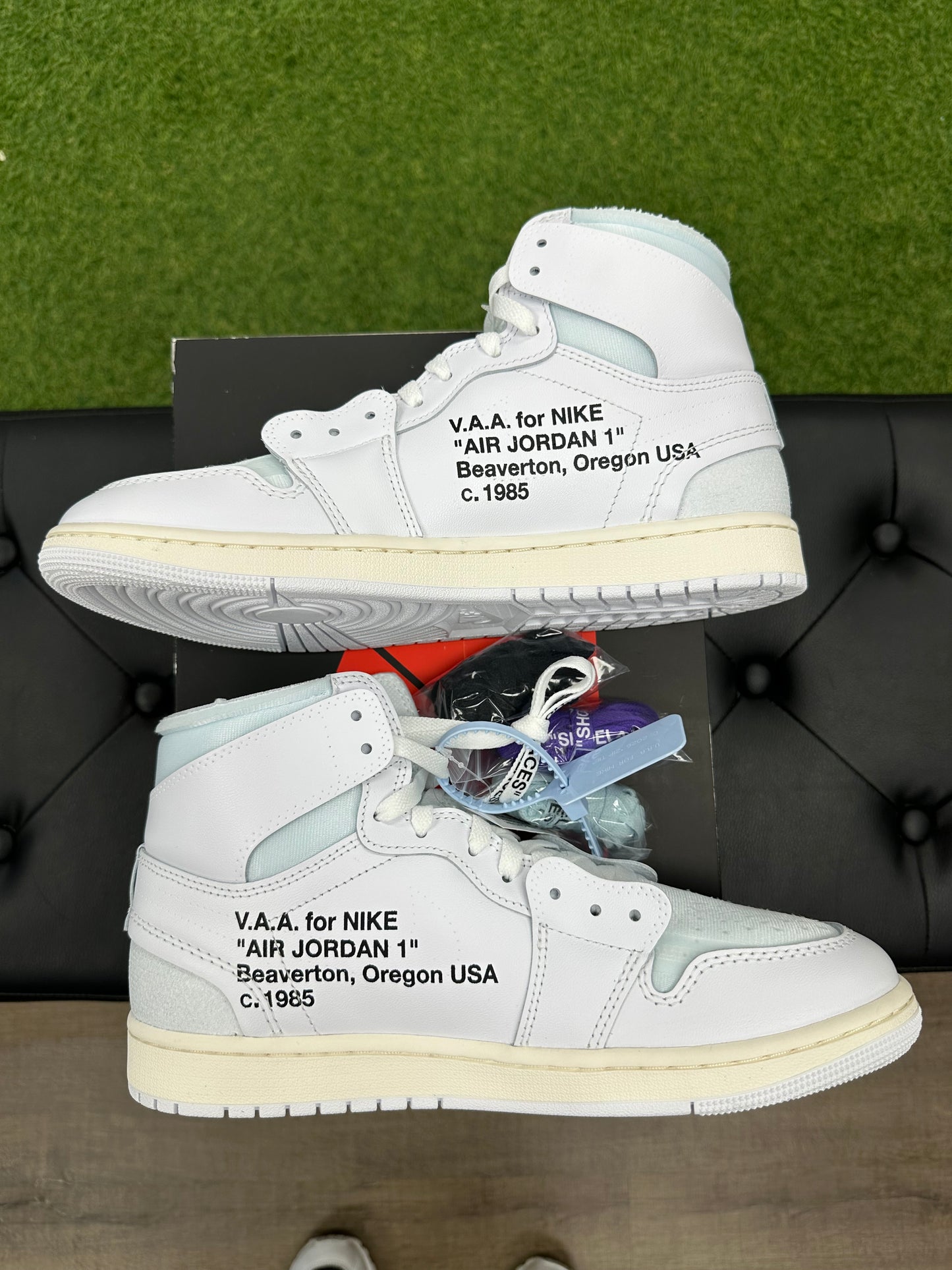 Jordan 1 Retro High Virgil Abloh Archive Alaska - Size 10.5
