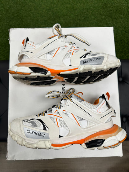 Balenciaga Track White Orange - Mens (U8)