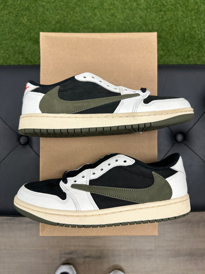 Jordan 1 Retro Low OG SP Travis Scott Olive - Size 6.5 (U)