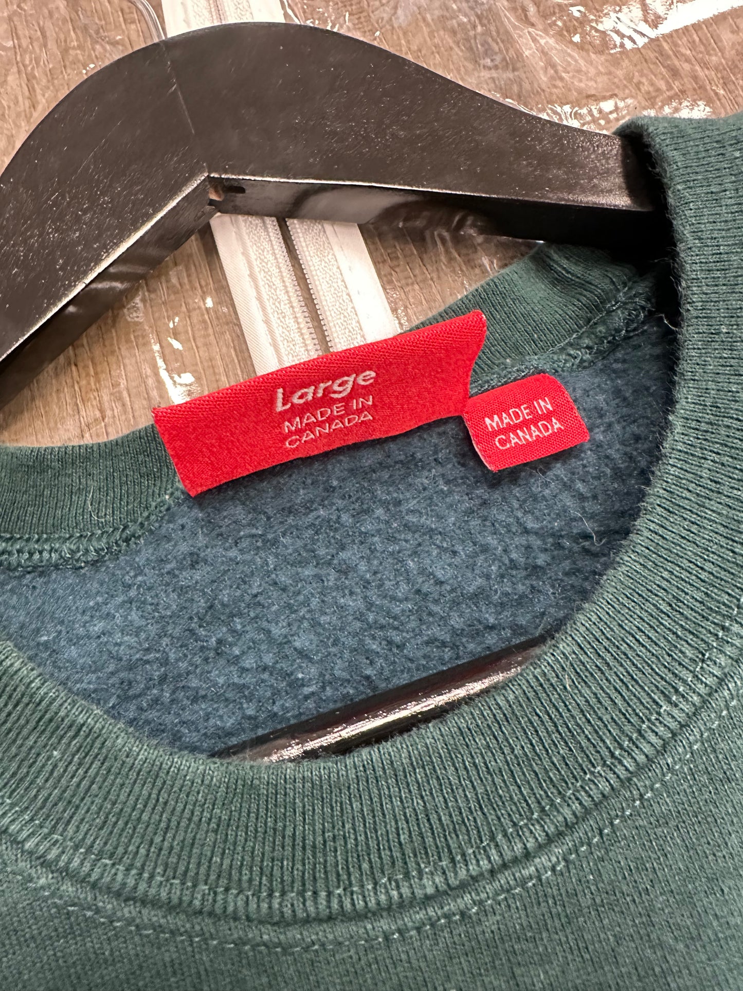 Supreme Box Logo Crewneck (FW22) Dark Pine - Size Large (U)