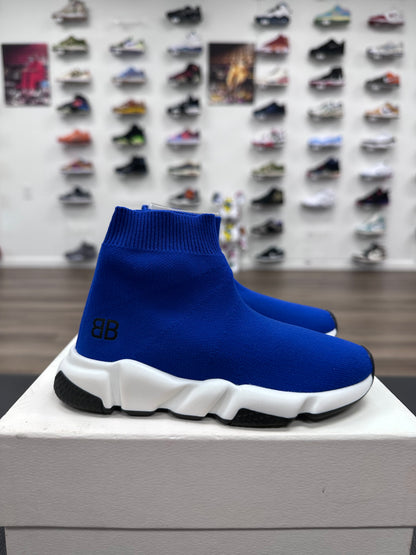 Balenciaga Speed Sneaker Blue Kids - Size 9/9.5