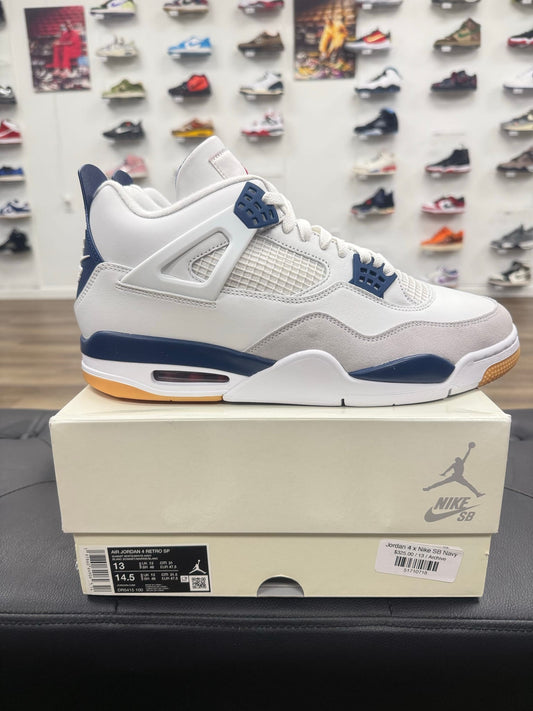 Jordan 4 Retro SB Navy