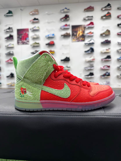 Nike SB Dunk High Strawberry Cough