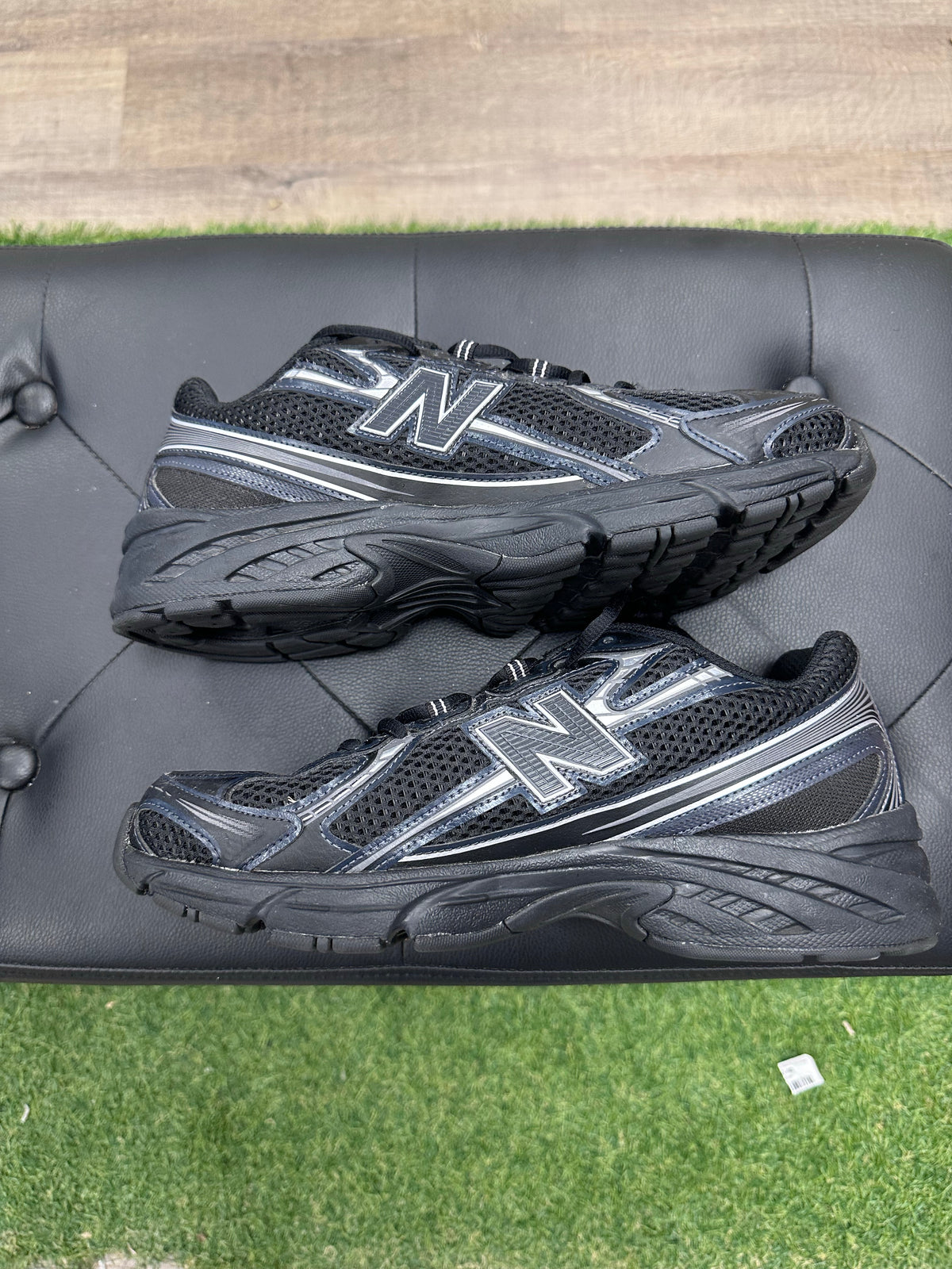 New Balance 740v2 Black Grey Silver
