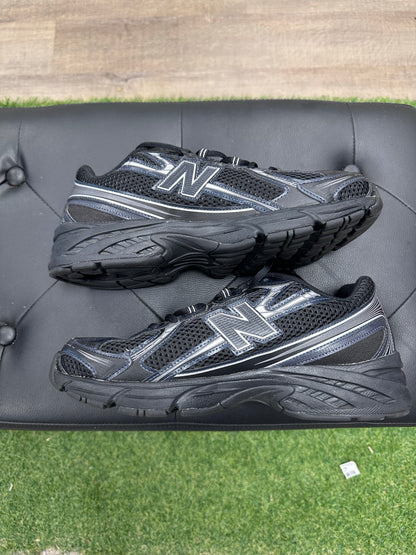 New Balance 740v2 Black Grey Silver