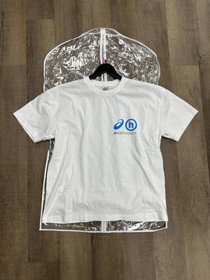 Hidden NY x ASICS Dawn Running Man Tee White - Size Large