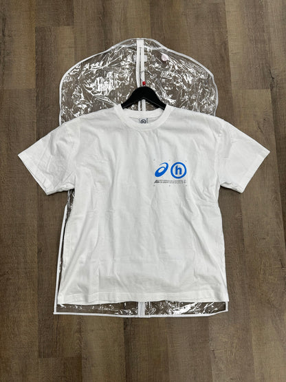 Hidden NY x ASICS Dawn Running Man Tee White - Size Large