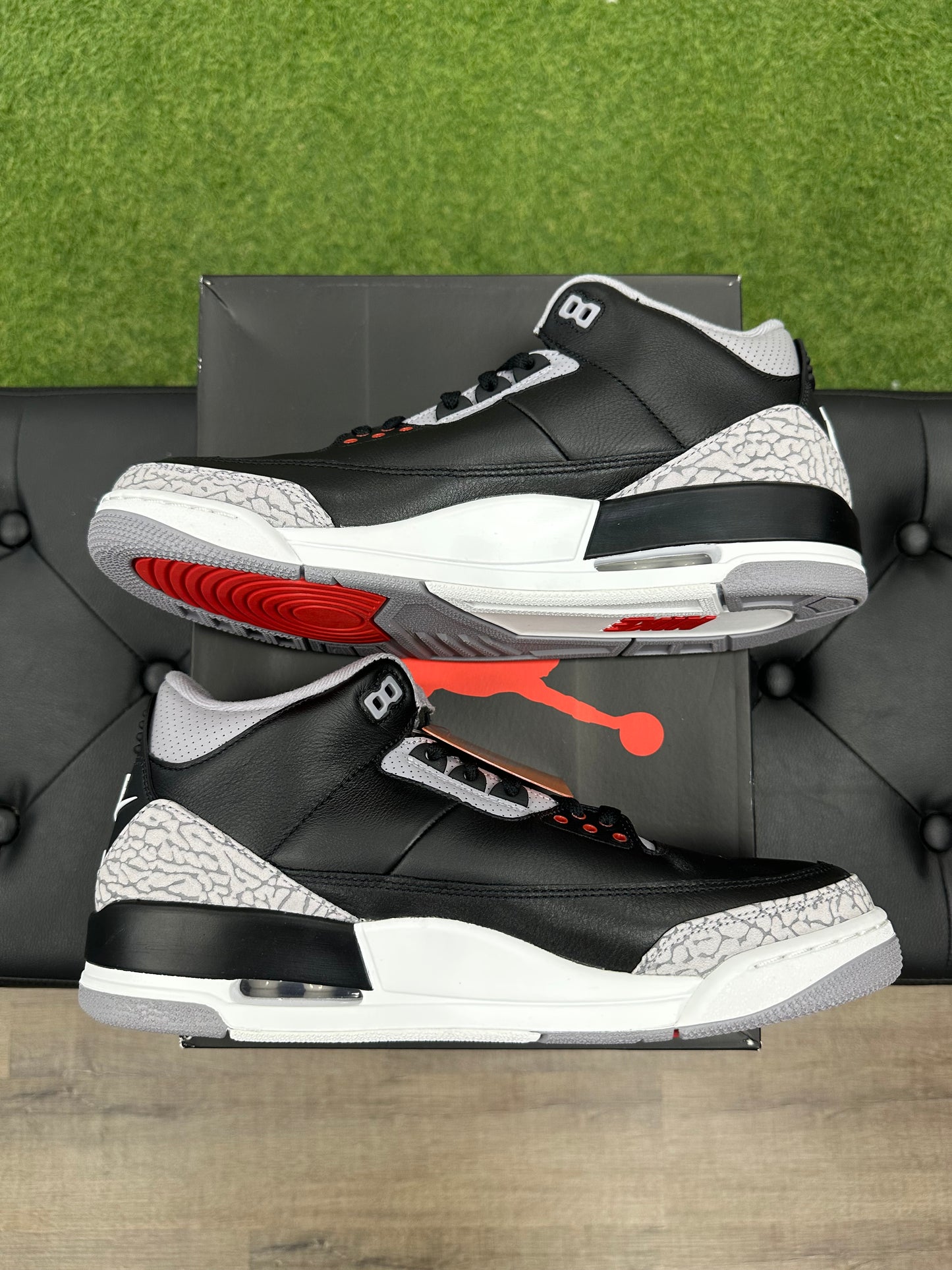 Jordan 3 Retro OG Black Cement (2024) - Size 11.5