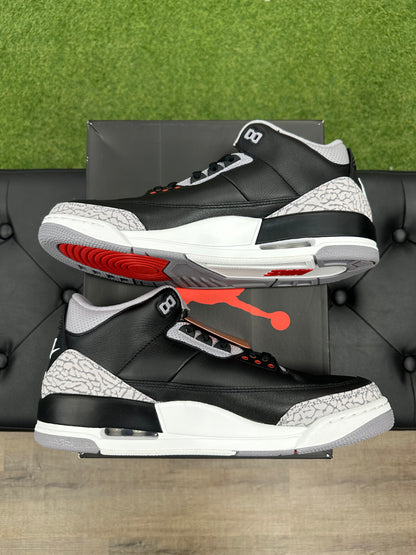 Jordan 3 Retro OG Black Cement (2024) - Size 11.5
