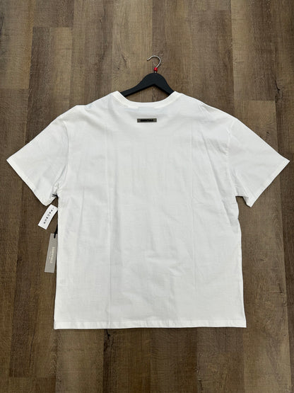 Fear Of God Essentials T-Shirt White - Size Large