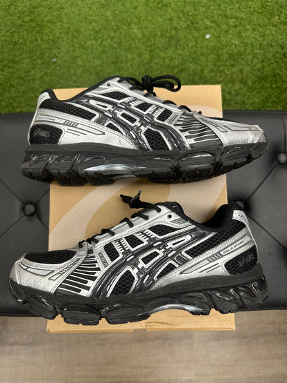 ASICS Gel-Kayano 12.1 Black Pure Silver - Mens (U8.5)