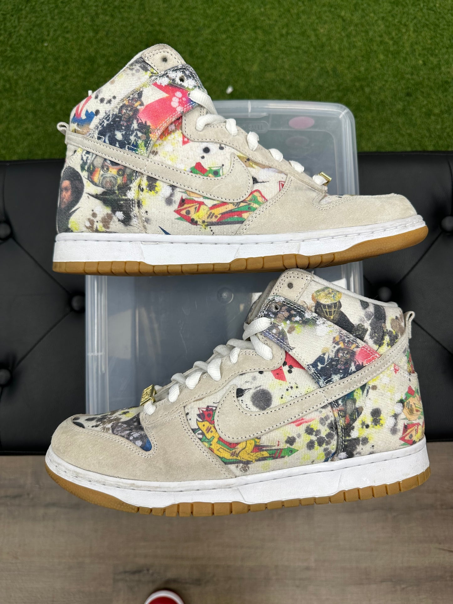 Nike SB Dunk High Supreme Rammellzee - Size 10 (U)